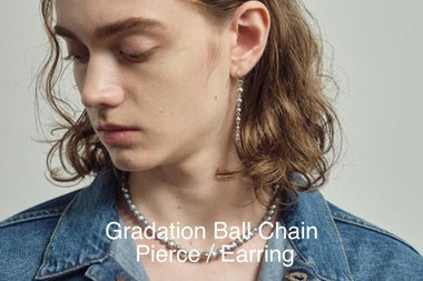 Gradation Ball Chain Pierce / Earring