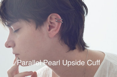 Parallel Pearl Upside Cuff