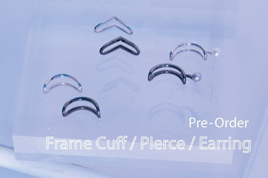 【Pre-Order】Frame Cuff / Pierce / Earring