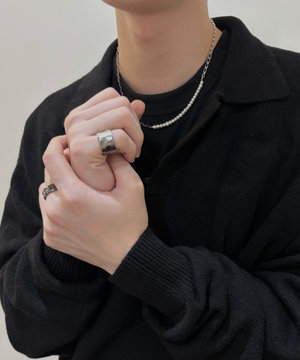 Pearl Necklace × Ring