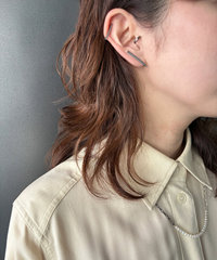 Pearl Necklace × Earcuff