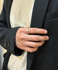 Crow feather Ring