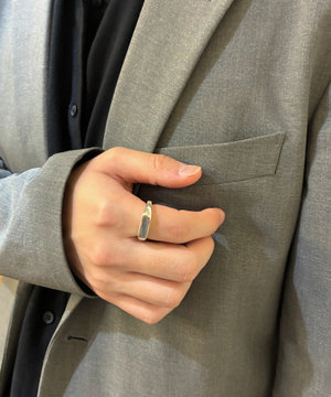 Signet Square Ring